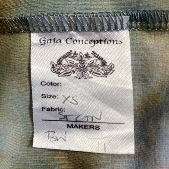 Gaia Conceptions OOAK - Hampi Warrior Bralette/ XS / Organic Stretch Cotton NWOT - Picture 5 of 5